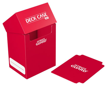 Ultimate Guard - Deck Case 80+ - Standard Size - Red