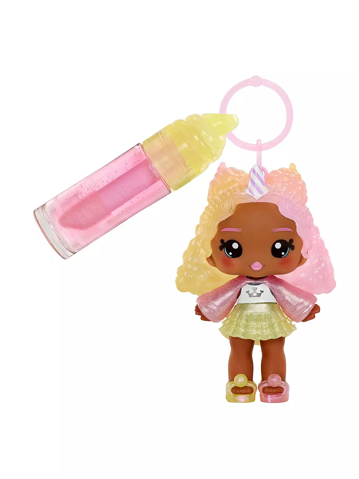 Miniverse - Yummiland Lip Gloss Doll Series 2- Cotton Candy (Nia Candy Fluff)