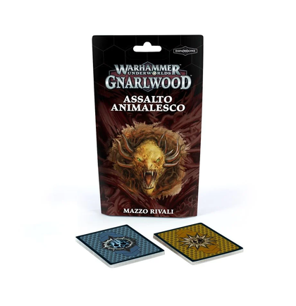 Warhammer Underworlds - Gnarlwood - Beastbound Assault Rivals Deck (Italiano)