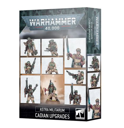 Warhammer 40000 - Astra Militarum - Cadian Upgrades