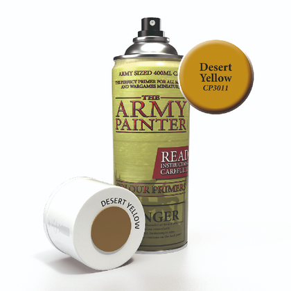 The Army Painter - Base Primer - Desert Yellow Spray