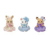 Sylvanian Families - Baby Trio - Dazzling Jellyfish Dresses