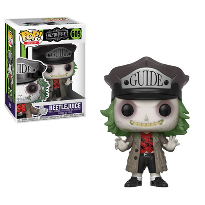 Funko - Beetlejuice POP! Horror Vinyl Figure Beetlejuice Guide Hat 9 cm