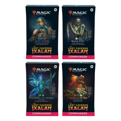 Magic the Gathering - Lost Caverns Of Ixalan- Commander Deck 4pcs - IT