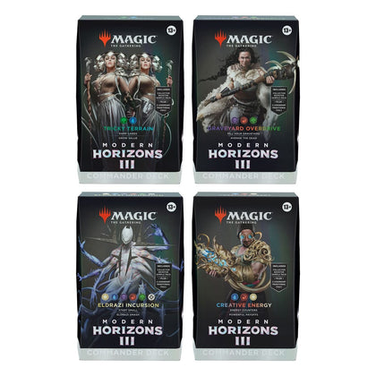 Magic The Gathering - Modern Horizons 3 - Commander - 4 Deck- ENG