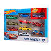 Mattel - Hot Wheels - Confezione 10 Macchinine