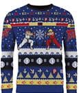 Maglione di Natale Street Fighter Ryu e Ken Taglia L