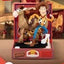 Toy Story Diorama Record Player Woody e Bullseye 13 cm Beast Kingdom