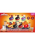 Spider-Man Mini Egg Attack Blind Box Figure Keycap 5 cm – Assortimento da 6