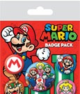 Super Mario Spille a Spillo 5 Pezzi – Set Ufficiale Pyramid International