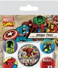 Marvel Comics Spille da Bavero 5 Pezzi Iron Man - Spille Ufficiali