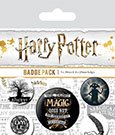 Harry Potter Spille da Balia 5-Pack Symbols - Set Ufficiale