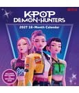 Calendario da parete quadrato 2027 KPop Demon Hunters 30 x 30 cm - Pyramid International