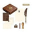 Set di cancelleria per calligrafia Harry Potter con penna d'oca e timbro in legno Cerda
