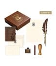 Set di cancelleria per calligrafia Harry Potter con penna d'oca e timbro in legno Cerda