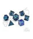 CritStones Twilight Grove Set di Dadi in Metallo (7 pezzi) - Glassstaff