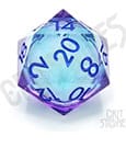 CritStones D20 Liquid Core Moonlight Mystery Dado 3 cm Glassstaff