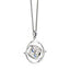 Harry Potter Gira Tempo Ciondolo e Collana in Argento Sterling