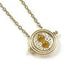 Harry Potter Ciondolo e Collana Girevole Time Turner placcato oro - The Carat Shop
