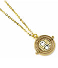 Harry Potter Girotempo Fisso Ciondolo e Collana Placcati Oro - The Carat Shop