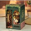CuteBee Book Nook Owl Bookstore – Kit Modellismo 3D in Legno 17x12 cm