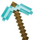 Minecraft Piccone di Diamante Replica in Plastica 40 cm – Disguise
