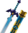 Spada Master di Link con fodero in plastica - The Legend of Zelda: Skyward Sword, 66 cm, Disguise