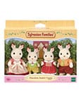 Sylvanian Families: Coniglietti al Cioccolato - Set di 4 Figure Snodabili 8 cm