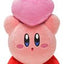 Peluche Kirby con Cuore 16 cm Sanei