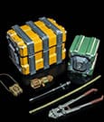 Cosmic Legions OxKrewe Book Two Harrow Zone Action Figure Set Accessori Sopravvivenza