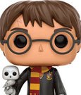 Funko POP! Harry Potter: Harry con Edvige, figura in vinile 9 cm