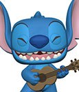 Lilo & Stitch POP! Disney Figura in Vinile Stitch con Ukulele 9 cm - Funko