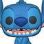 Lilo & Stitch POP! Disney Action Figure Stitch seduto sorridente 9 cm Funko