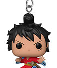 One Piece POP! Portachiavi in Vinile 4 cm Luffy in Kimono Display (12)