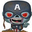Marvel Zombies POP! Captain America – Funko Figura in Vinile 9 cm