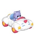 Care Bears Bitty POP! Rides - Figurina in vinile Share Bear e Cloud Mobile, Funko