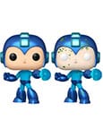 Funko Fusion POP! Games - Mega Man con Chase Variant, Figura in Vinile 9 cm, Confezione da 6