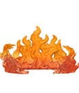 Funko POP! Nooks - Figura in vinile Fire Red 5 cm