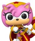Funko POP! Heroes DC x Sonic the Hedgehog - Amy come Wonder Woman, Figura in Vinile 9 cm