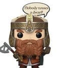Funko POP! Il Signore degli Anelli - Gimli, figurina in vinile 9 cm