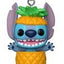 Lilo & Stitch POP! Portachiavi in Vinile Stitch con Ananas 4 cm - Espositore da 12 Pezzi Funko