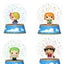One Piece Mini Figures Glitter Globes Display 5 cm (12 buste a sorpresa) Funko