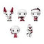 Frozen Pocket POP! Vinyl Figure Snowballs Display da 12 Mini Figure Funko
