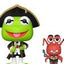 Funko POP! & Buddy I Muppet: L'Isola del Tesoro - Kermit e Polly in Vinile 9 cm