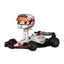 Funko POP! Rides Super Deluxe Figure in vinile Verstappen (Bianca) 15 cm - Formula 1