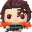 Demon Slayer: Kimetsu no Yaiba - The Movie Action Figure in vinile POP! Animation Tanjiro 9 cm Funko