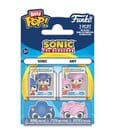 Sonic the Hedgehog Bitty POP! Action Figure 2-Pack Sonic e Amy Rose 2 cm Funko