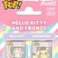 Sanrio Bitty POP! Mini Figure in Vinile 2 Pezzi HK e PomPom 2 cm - Funko