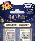 Harry Potter Bitty POP! Figure in Vinile 2-Pack Dumbledore e Voldemort 2 cm Funko