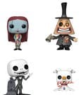The Nightmare Before Christmas POP! Disney Figure in Vinile 4-Pack Black Friday Bundle 9 cm Funko